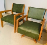 2 Vintage Paoli Chair Company 1957 1 Rocks & Swivels, 1 Standard Chair.