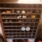 Metal Storage 36x42x12 with contents of nails, misc items.