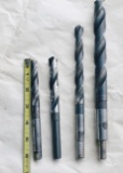 4 Hammer Drill Bits 10-8-6-6 inches overall - M&B  HS -2  NACHI FORGE