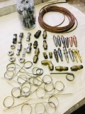 Copper cable wire.MIG/MAG Welding Contact Tips, Connectors & More