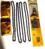 NIB 2 Oregon Cutting Chain S56.  1 Bar & Chain NIB, 4 more chains