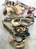 Tool Belts, Ropes, Hooks, Wrenches, Heel Guards, Lether Harness