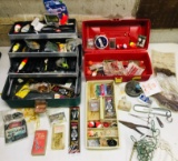 2 Fishing Tackle Boxes with goodies you can use