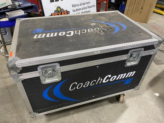 Large Road Case was Coach Comm Case W/Casters