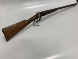 Parker Brothers 12ga Shotgun for Parts or Wall Han