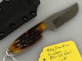 Mike Franklin Custom Knife ATS-34 Steel New