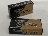 2 Boxes Blazer Brass Ammo 40S&S 180gr FMJ New
