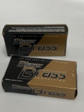 2 Boxes Blazer Brass Ammo 40S&S 180gr FMJ New