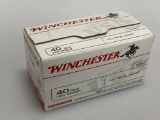 Winchester 40S&W 165gr 100rd Value Pack New Ammo