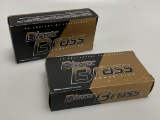 2 Boxes Blazer Brass Ammunition 40S&W 180gr FMJ