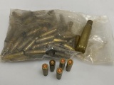 Used Brass 7.62 x 39 and one 50 cal