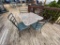 1 Metal Outdoor Table & 4 Chairs