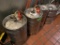 Four Empty Kegs