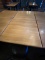 Two Thick Wood Table Tops, No Bases