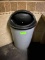 Rubbermaid Trash Can with lid Half Moon Style