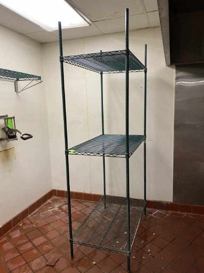 Metro Shelf Unit Green