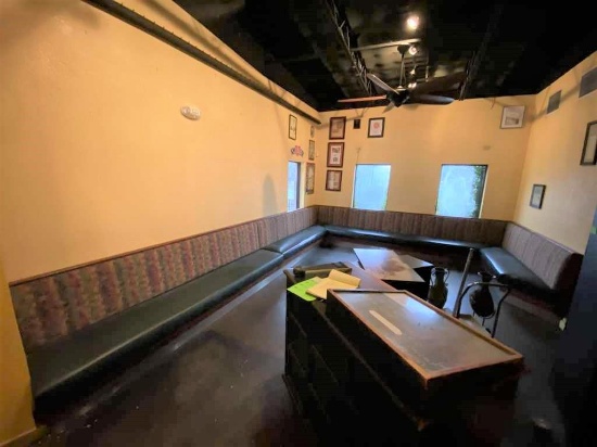Large L-Section Waiting Room Booth Style Seating