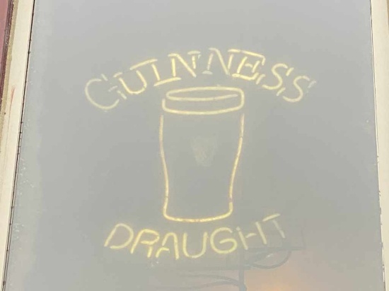 Guinness Draught Beer Neon Sign