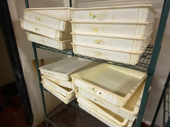 Plastic Pans Dough Trays Doughmate Pizza