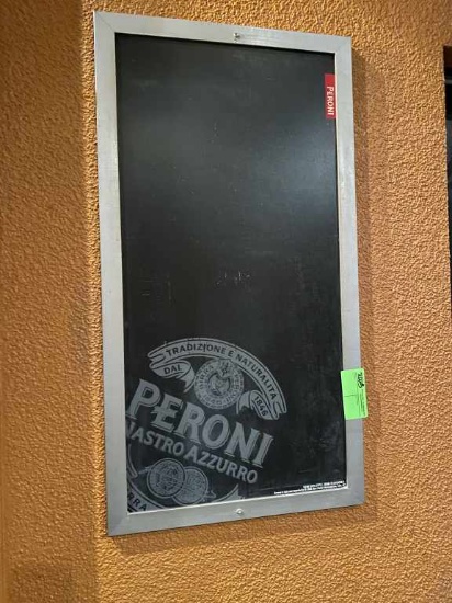 Peroni Lager Chalkboard Style Sign Beer Advert