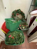 Christmas Items a Room Full & Large Wreaths