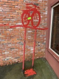 New Belgium Brewing Custom Metal Sign Bike Stand