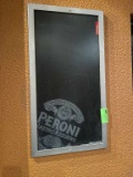 Peroni Lager Chalkboard Style Sign Beer Advert