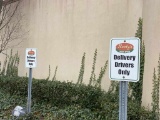 Pair of Rockys Delivery Drivers Sign Collectible