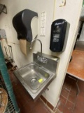 Stainless Steel Hand Sink & Towel & Soap Dispense