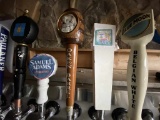 Five tap Handles Blue Moon Oaken Barrel