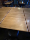 Two Thick Wood Table Tops, No Bases