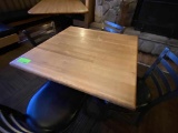 Single Thick Wood Top, No Base