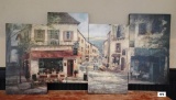 2- Four Panel Attached Canvas Pictures (4p-4p2