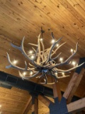 Elk Antler Chandelier Significant Art Piece