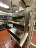 Commercial Kitchen Stainless Warmer Bin w/ stand