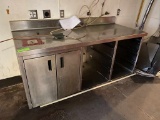 Stainless Steel Server Station