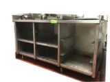 Stainless Steel Prep Table with Shelfs