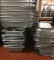 Stainless Steel Pans 10 per stack 12.5 x 7 2.5”