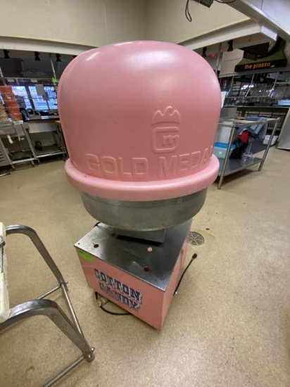 Auto Breeze Cotton Candy Machine w/Base Cabinet