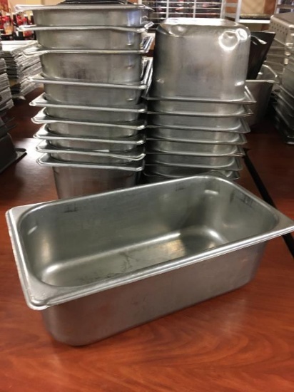Stainless Steel 10 per stack 12.5 x7 4”deep