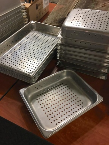 Steam Trays Stack of 10 21x12.5 @2”