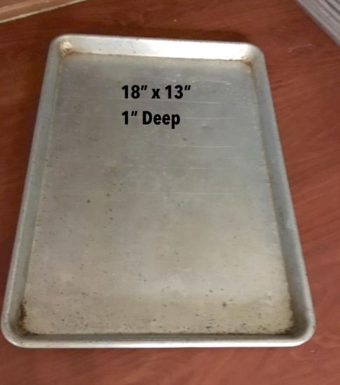 Sheet Pans 18X13 x0.5 QTY 25