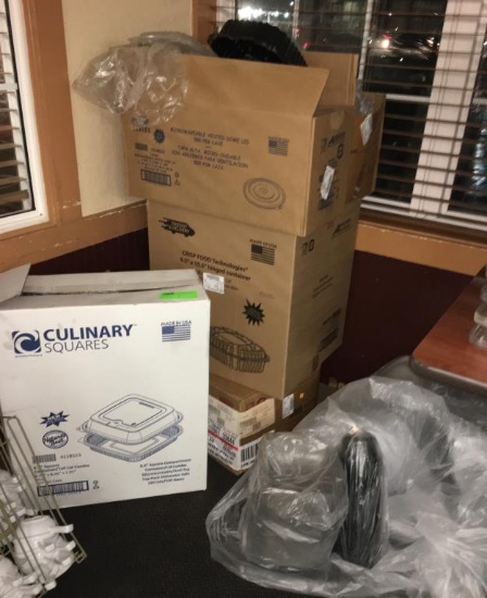 MIX LOT of Takeout Containers
