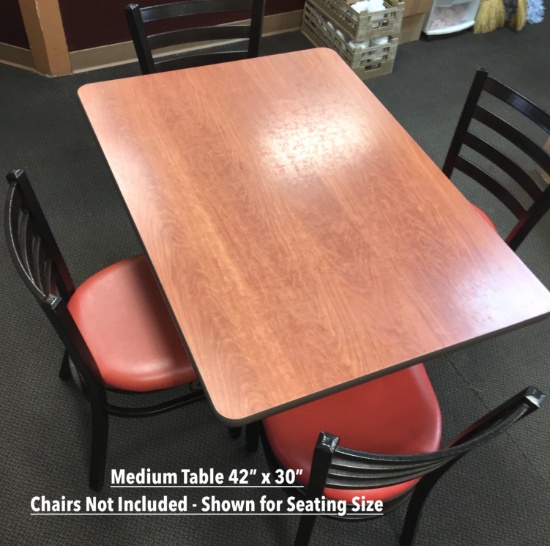 2 Medium Tables Only 42x30