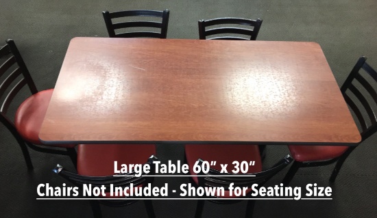 2 Large Tables Only 60x30