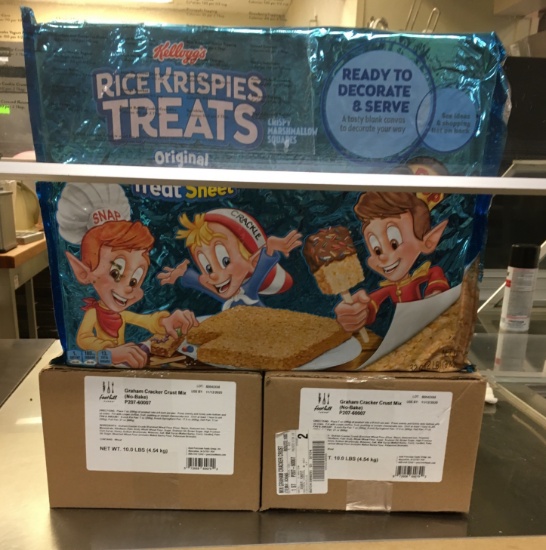 Graham Cracker Crust Mix (20 lbs) Rice Drispies Treats