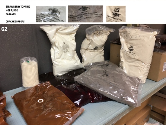Misc Food Supplies in Bags & Containers  G2