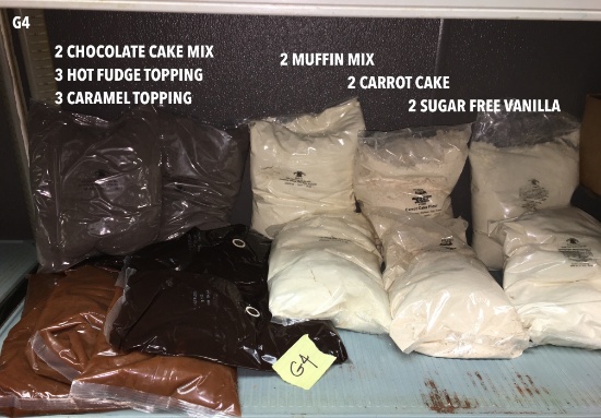 Misc Food Supplies in Bags & Containers  G4