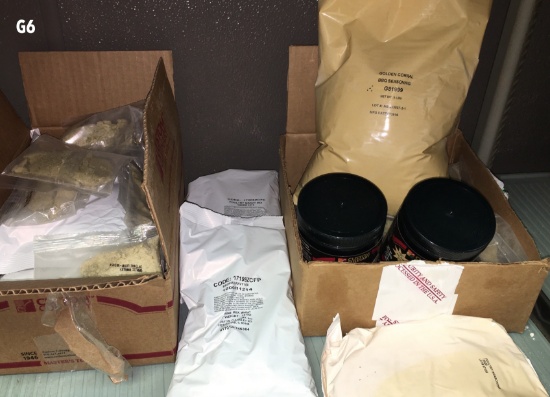 Misc Food Supplies in Bags & Containers G6