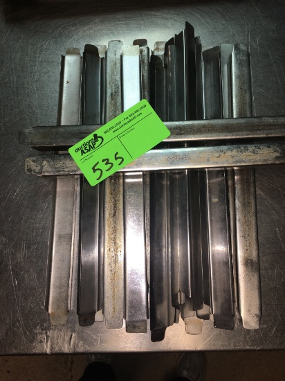 20 Winco 12" Steam Table Pan Adapter Bar
